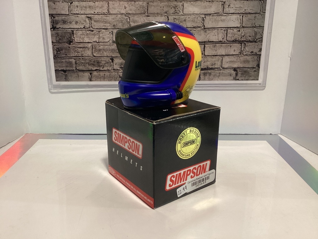 SIMPSON RACING HELMET BRETT BODINE SIGNATURE EDITION image
