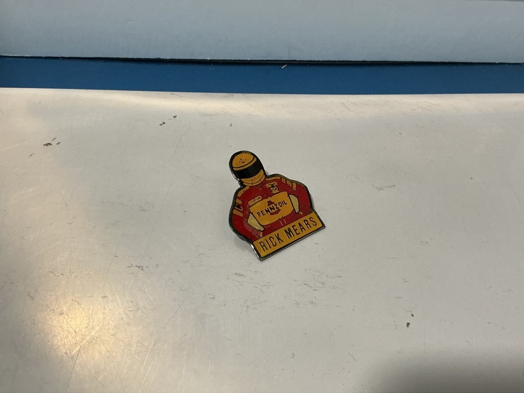 Vintage Formula 1 , Nascar , Rally Car and Road Racing Shirt Jacket Pin image