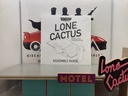 Candylab Lone Cactus Roadsign Motel Wooden Collectible Set image