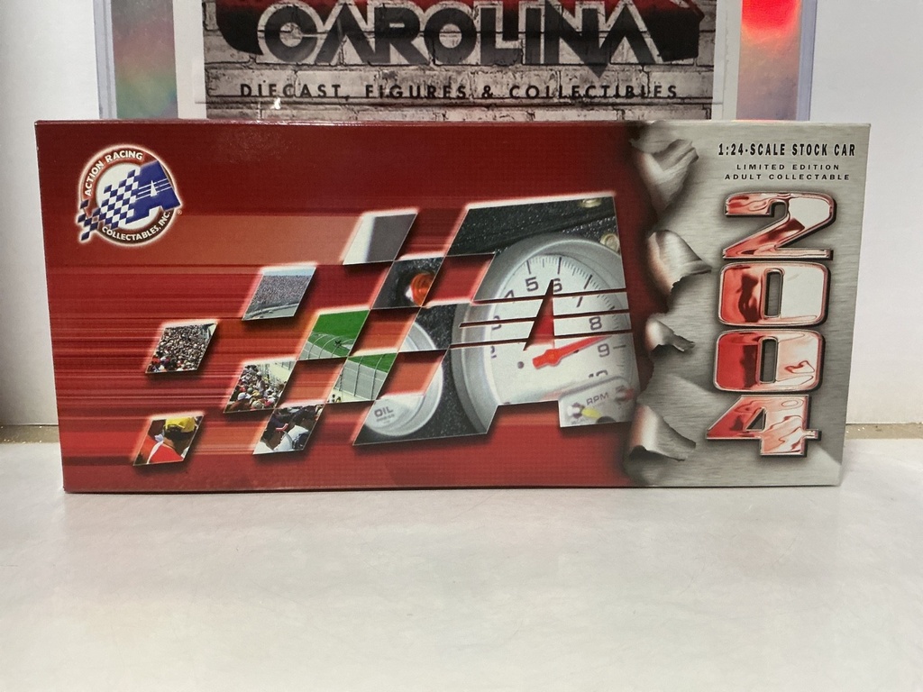 ACTION - DALE EARNHARDT JR #8 2004 MONTE CARLO BUDWEISER RACED VERSION image