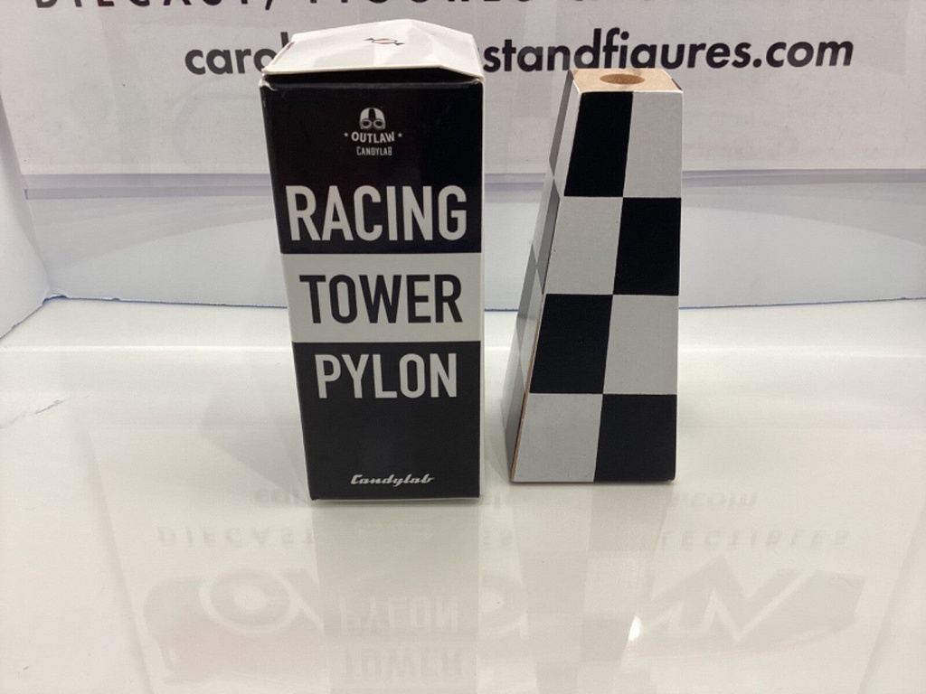 Candylab Racing Tower Pylon Wooden Collectable image