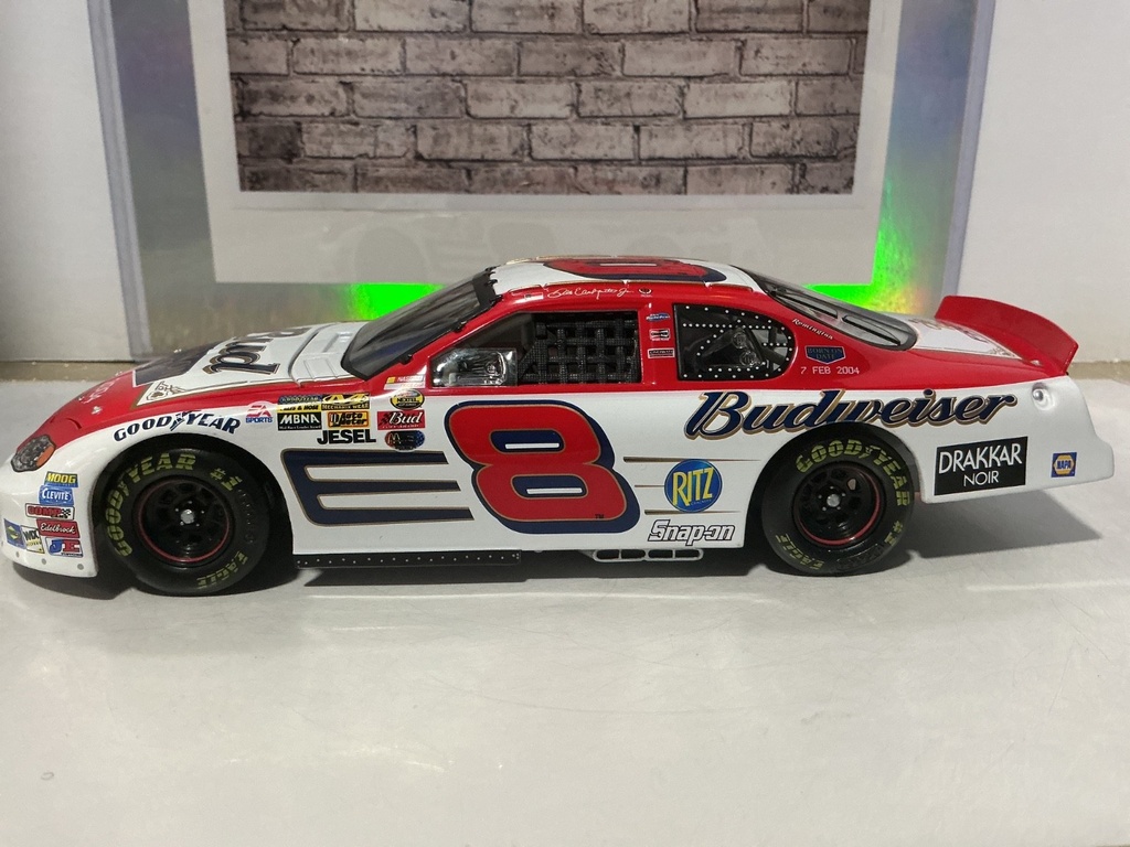 ACTION - DALE EARNHARDT JR.  #8  2004 MONTE CARLO CLUB CAR [BORN ON DATE] image
