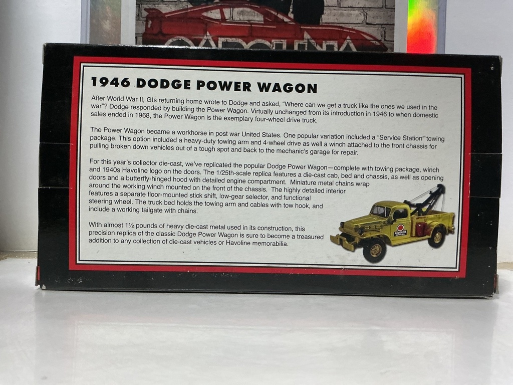 ERTL COLLECTIBLES/RC2 - HAVOLINE 1946 DODGE POWER WAGON image
