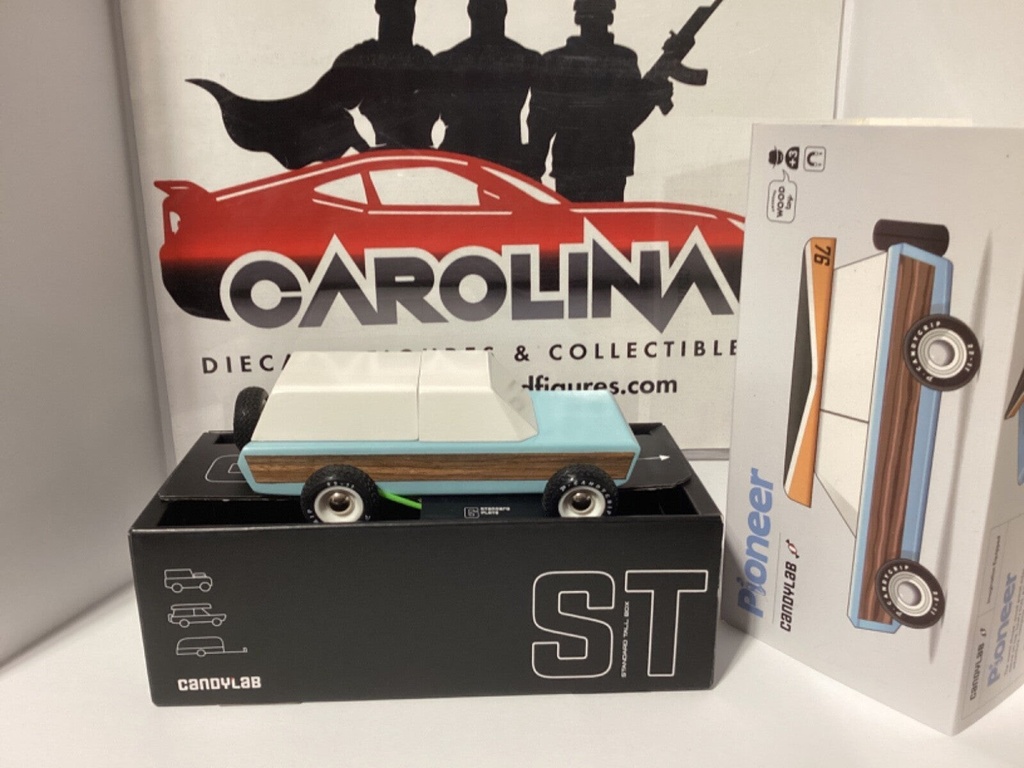 Candylab Pioneer Wooden Car Collectable image