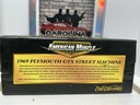 1:18 AMERICAN MUSCLE 1969 PLYMOUTH STREET MACHINE BRONZE OVER BLACK image