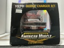 1:18 AMERICAN MUSCLE 1970 DODGE CHARGER R/T ORANGE ON BLACK image