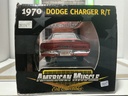 1:18 AMERICAN MUSCLE 1970 DODGE CHARGER R/T ORANGE ON BLACK image