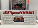 1:18 ERTL 1970 PLYMOUTH SUPERBIRD LIMITED EDITION BLACK ON BLACK - RAPID TRANSIT image
