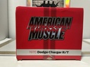 1:18 AUTO WORLD MCACN 1970 DODGE CHARGER R/T WHITE ON BLACK image