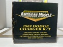 1:18 ERTL 1969 DODGE CHARGER R/T SILVER ON BLACK image