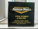1:18 ERTL 1934 FORD COUPE ORANGE ON BLACK COLLECTIBLE image