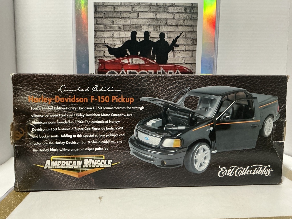 1:18 ERTL HARLEY DAVIDSON MOTORCYCLES - F 150 PICKUP image