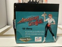 1:18 ERTL AMERICAN GRAFFITI ‘55 CHEVY BLACK ON BLACK image