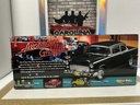 1:18 ERTL AMERICAN GRAFFITI ‘55 CHEVY BLACK ON BLACK image
