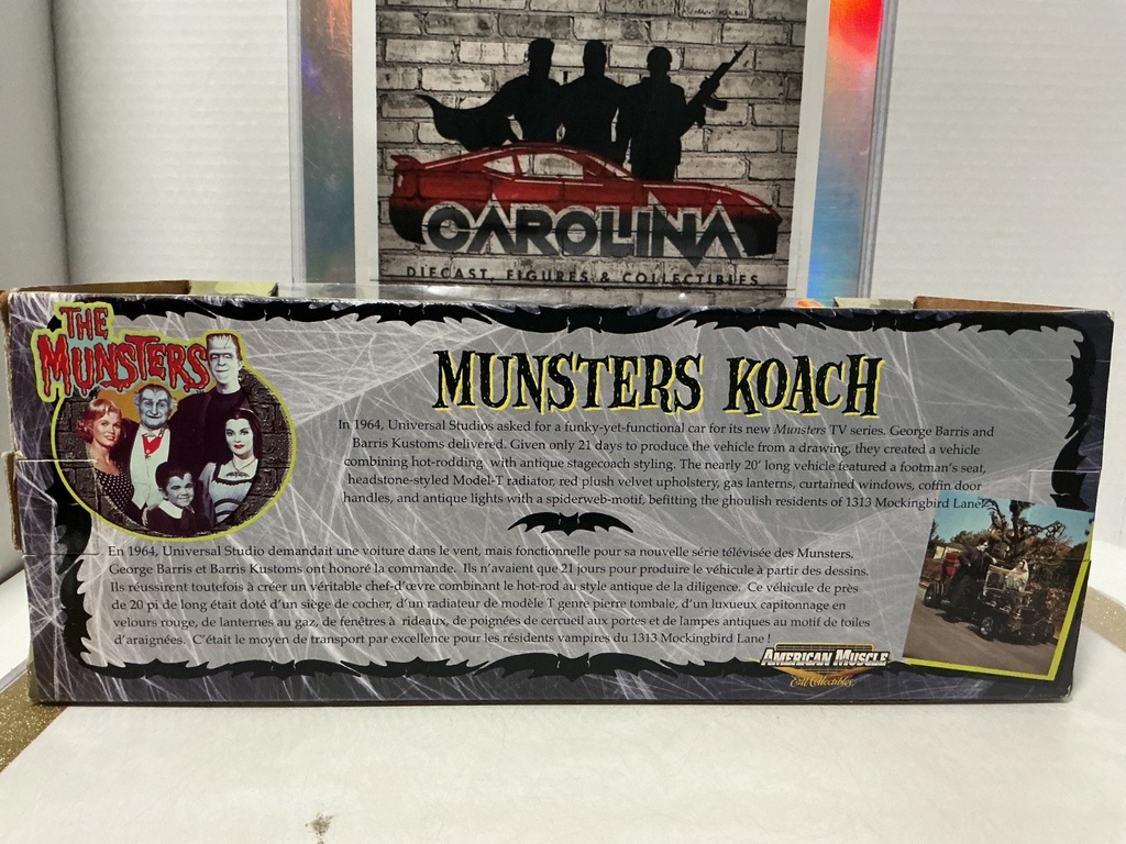 1:18 ERTL THE MUNSTERS - MUNSTERS KOACH [DAMAGED BOX] image