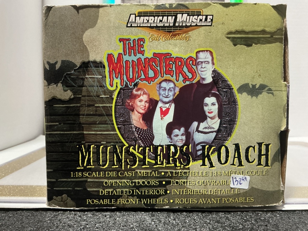 1:18 ERTL THE MUNSTERS - MUNSTERS KOACH [DAMAGED BOX] image