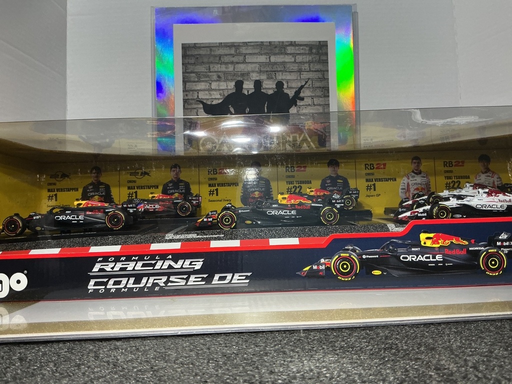 1:43 BBURAGO ALL NEW STYLES - ORACLE RED BULL RACING FORMULA RACING image