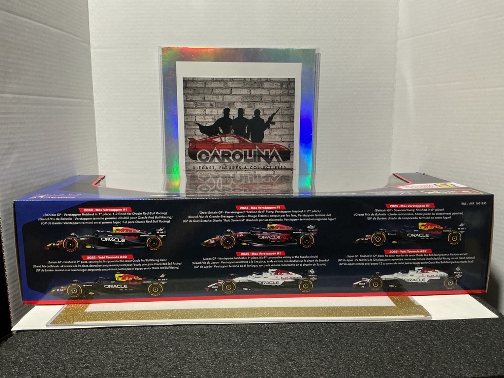 1:43 BBURAGO ALL NEW STYLES - ORACLE RED BULL RACING FORMULA RACING image