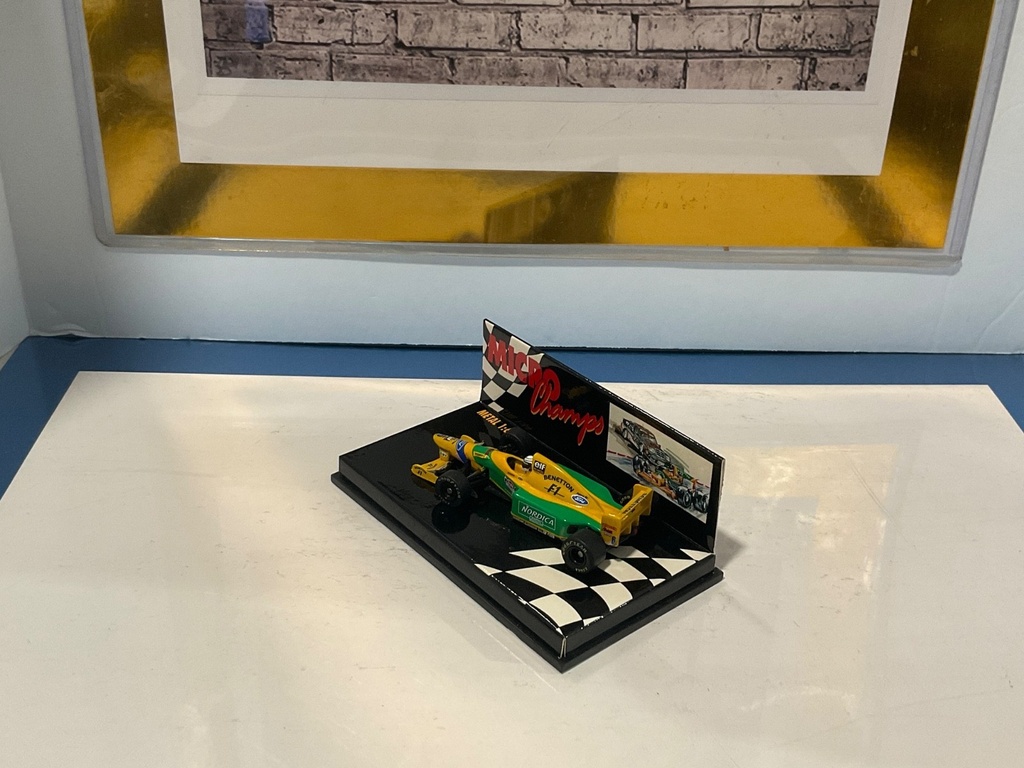 1:64 MINICHAMPS F1 MICRO CHAMPS (metal) BENETTON image