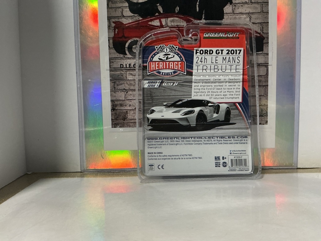 1/64 GREENLIGHT - HERITAGE RACING - 2017 Ford GT [BROWN] [2] image