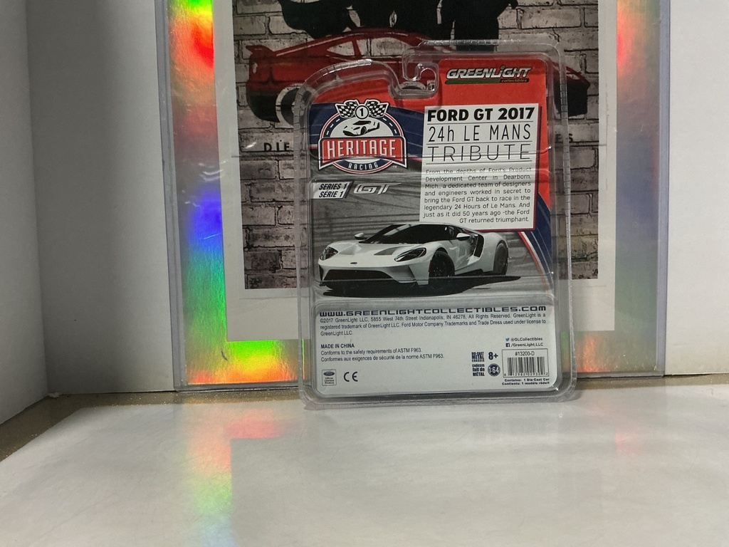 1/64 AUTO-WORLD - CAR & DRIVER - 1965 FORD {GT RED} image