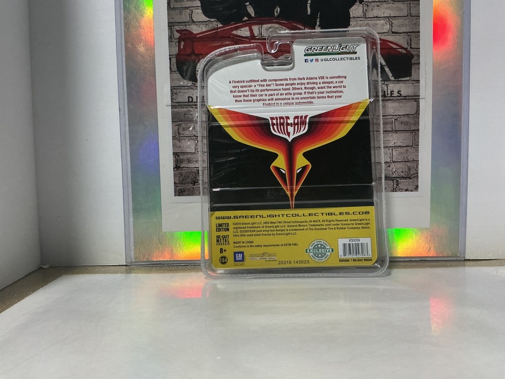 1/64 GREENLIGHT - 1977 PONTIAC FIREBIRD T/A “FIRE-AM” image