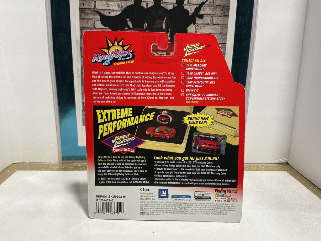 1:64 JOHNNY LIGHTNING COLLECTION- 1956 CHEVY BEL AIR image
