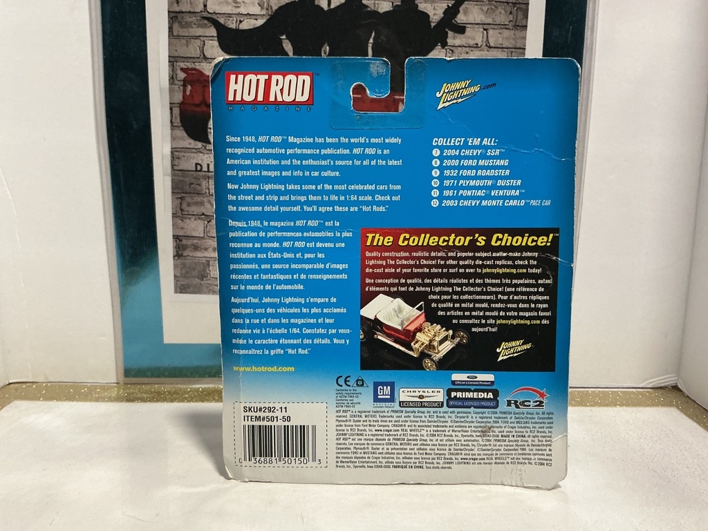 1:64 JOHNNY LIGHTNING COLLECTION- 1932 FORD ROADSTER image