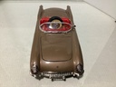 1:18 Mira Solido Chevrolet Corvette 1953 Brown on Red Junk Yard Parts Car image