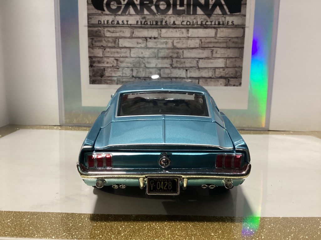 1:18 Maisto 1968 Ford Mustang GT Cobra Jet-Blue image