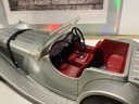 1:18 Burago 1937 Jaguar SS 100 Grey on Red (no windshield) image