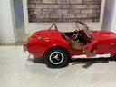 1:18 FASTEST 1965 Shelby Cobra 427 Red on Brown image