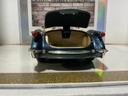 1:18 MIRA 1954 CORVETTE CHEVROLET BLUE ON TAN [SPOTS ON PAINT, CHROME MISSING] image