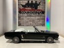 1:18 Motor Max 1964 1/2 Ford Mustang Black on White (molding broken) image