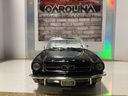 1:18 Motor Max 1964 1/2 Ford Mustang Black on White (molding broken) image