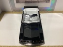 1:18 Motor Max 1964 1/2 Ford Mustang Black on White (molding broken) image