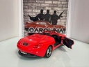 1:18 MAISTO FORD MUSTANG MACH 3 RED ON BLACK  (NO MIRRORS) image