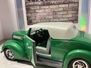 1:18 Road Legends 1937 Ford Convertible Green + Cream on Grey + Green image