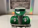 1:18 Road Legends 1937 Ford Convertible Green + Cream on Grey + Green image