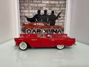 1:18 REVELL 1955 THUNDERBIRD RED ON RED JUNK YARD PARTS CAR image
