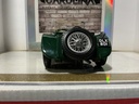 1:18 BURAGO 1937 Jaguar SS-100 - Green on Tan Convertible image