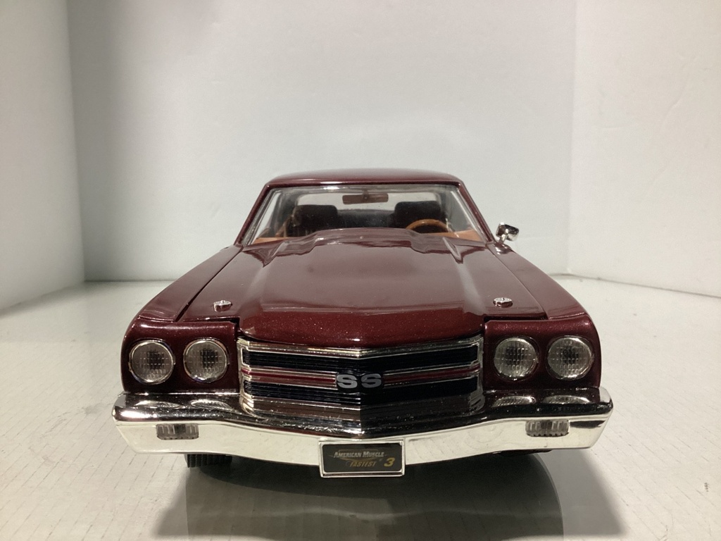 1:18 ERTL 1970 Chevrolet Chevelle Rare Brown on Brown image