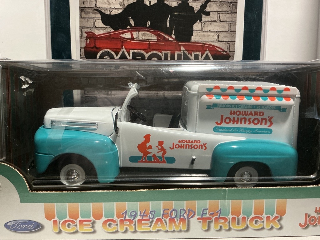 1:18 ROAD LEGENDS  1948 FORD F-1 ICE CREAM TRUCK HOWARD JOHNSON’S image