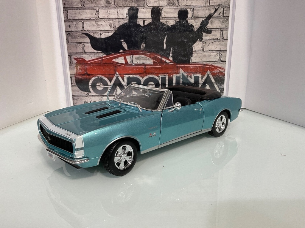 1:18 Maisto, 1967 Chevrolet Camaro RS/SS 396, Til on Black image