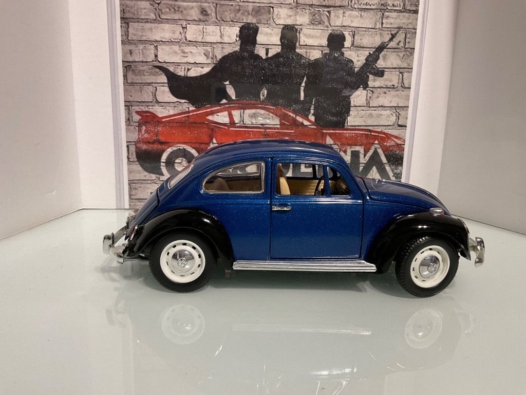 1:18 SPEEDWAY 1967 VOLKSWAGON BLUE AND TAN image