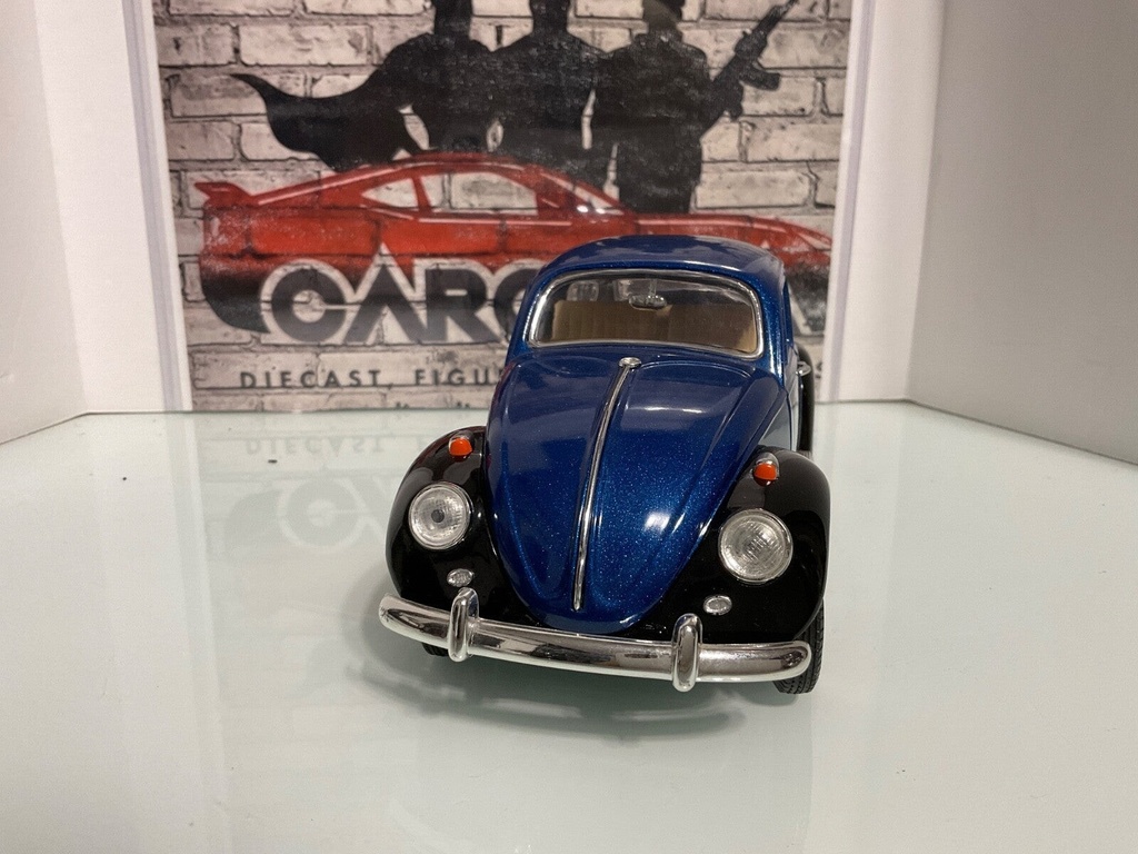 1:18 SPEEDWAY 1967 VOLKSWAGON BLUE AND TAN image