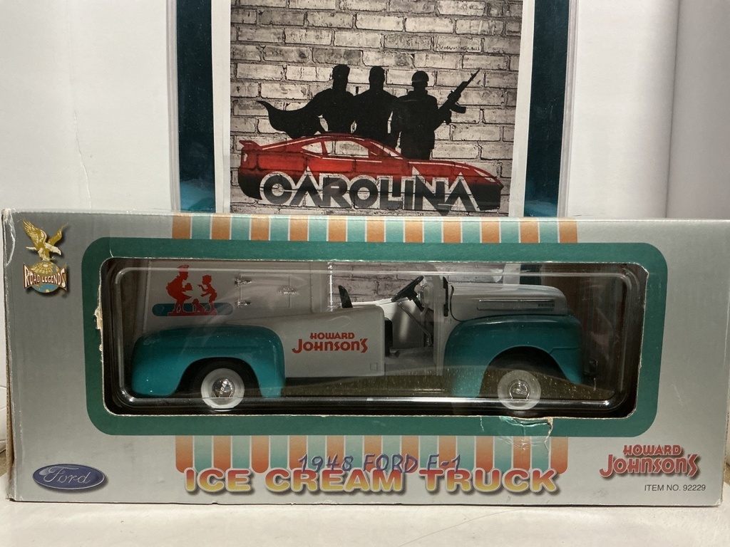 1:18 ROAD LEGENDS 1948 FORD F-1 ICE CREAM TRUCK ( HOWARD JOHSON’S ) image
