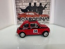1:18 Road Signature Fiat Abarth RED ON Gray * No Tail Light * image