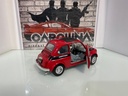 1:18 Road Signature Fiat Abarth RED ON Gray * No Tail Light * image