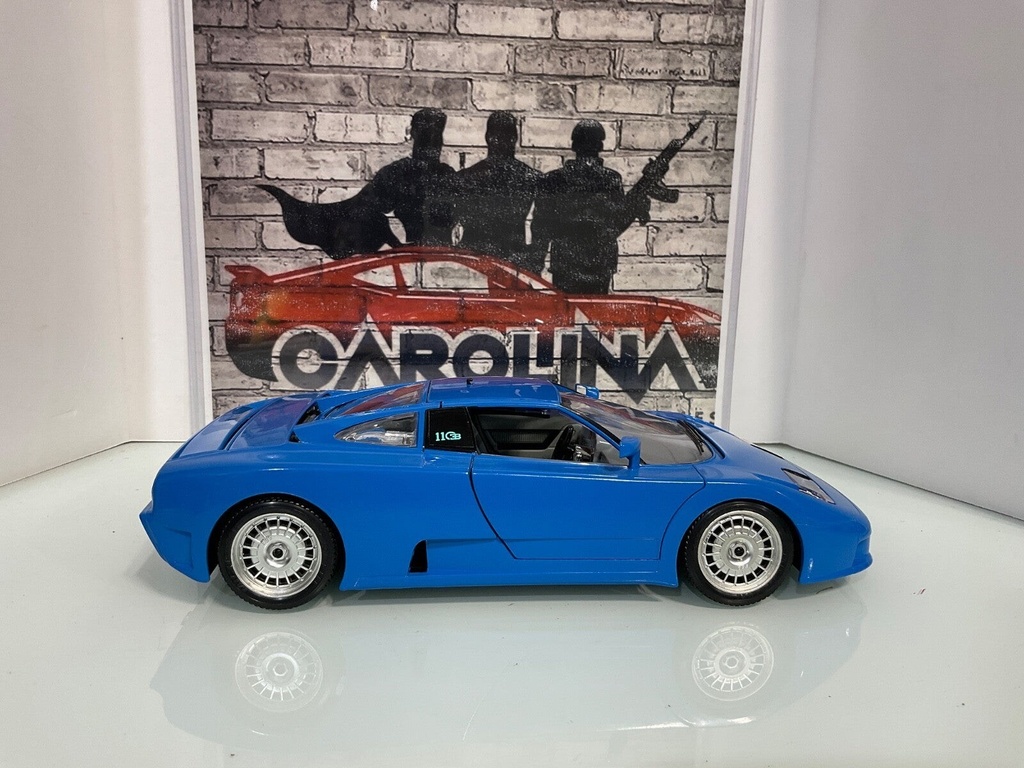 1:18 Burago, Bugatti 11GB, Blue on Gray image